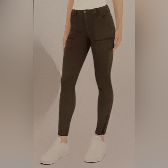 Joie Denim - Joie Park Cargo Skinny Pants - Olive Green Size 16/33 New